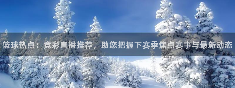 篮球热点：竞彩直播推荐，助您把握下赛季焦点赛事与最新动态