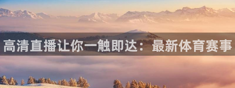 919看球软件：高清直播让你一触即达：最新体育赛事